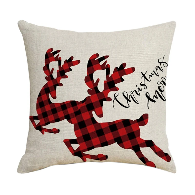 Christmas Pillowcase Santa Square Home Decor Linen Pillow Cases Cushion Covers For Sofa Car Gift 45X45cm
Christmas Pillowcase Santa Square Home Decor Linen Pillow Cases Cushion Covers For Sofa Car Gift 45X45cm