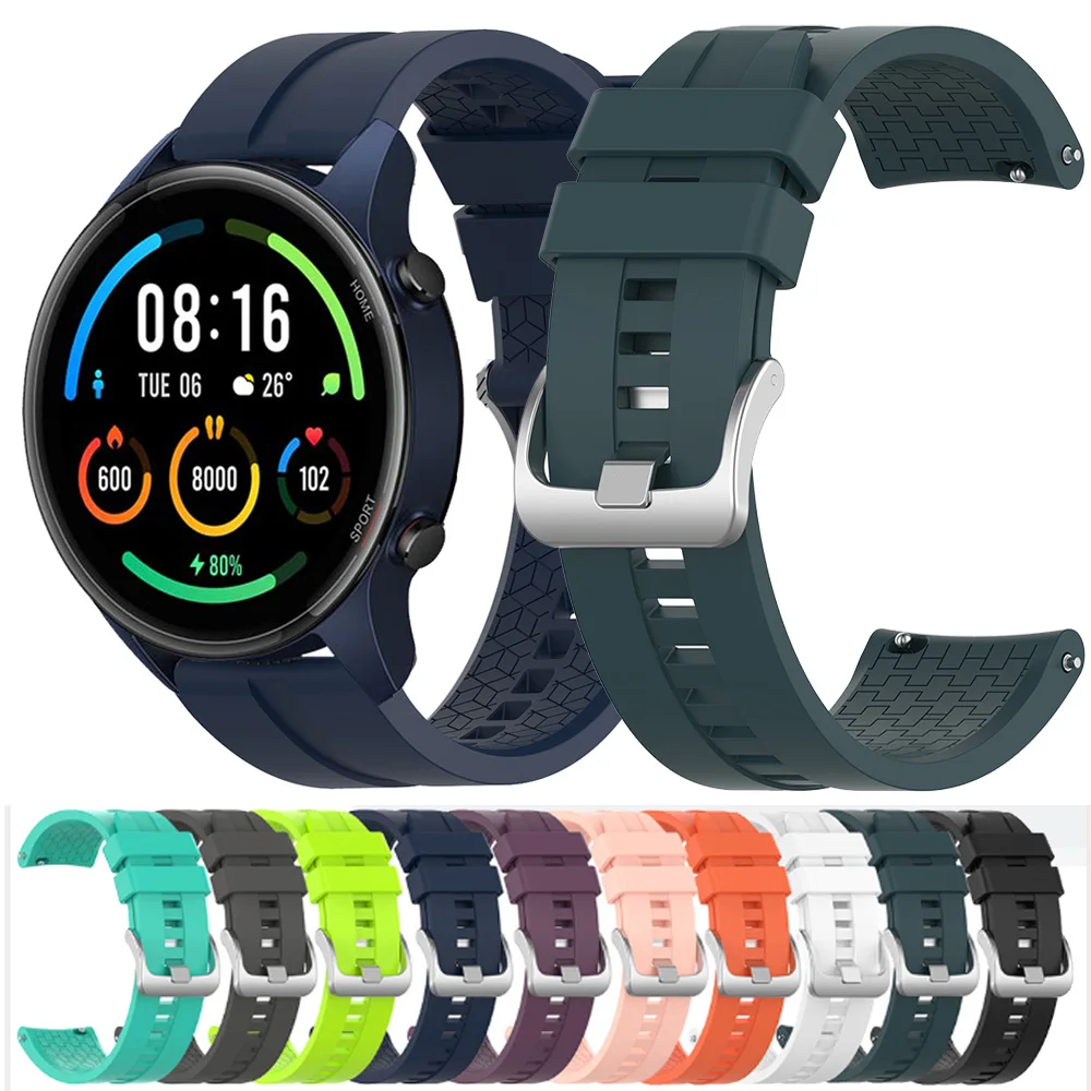 Silicon Bracelet For Xiaomi Watch Color 22mm Sports Wrist Strap For Xiaomi Amazfit GTR 2 2E Smart WatchBand Replace Accessories
Silicon Bracelet For Xiaomi Watch Color 22mm Sports Wrist Strap For Xiaomi Amazfit GTR 2 2E Smart WatchBand Replace Accessories