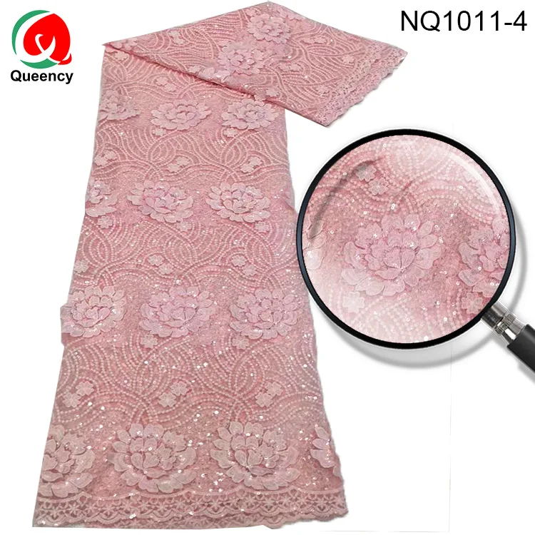 NQ1011 Newest 5yards African Net Lace White Sequin Fabric Embroidered Nigerian Tulle Laces Fabrics for Sewing Dress Wedding
NQ1011 Newest 5yards African Net Lace White Sequin Fabric Embroidered Nigerian Tulle Laces Fabrics for Sewing Dress Wedding