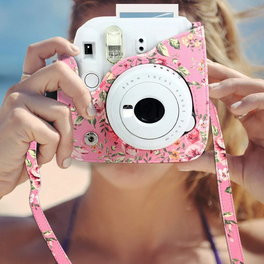 Fashion Retro Shoulder Camera Bag Protective Case Colorful Forest Patterns Leather Camera Bag for Fujifilm Instax Mini 8/9
Fashion Retro Shoulder Camera Bag Protective Case Colorful Forest Patterns Leather Camera Bag for Fujifilm Instax Mini 8/9