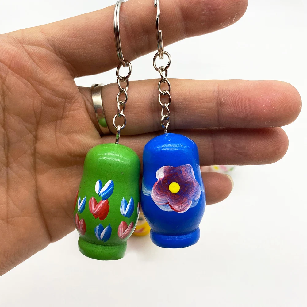 12PCS Matryoshka Dolls Keychain Russian Doll Handmade Painted Toy Pendant Bag Accessories Keychain
12PCS Matryoshka Dolls Keychain Russian Doll Handmade Painted Toy Pendant Bag Accessories Keychain