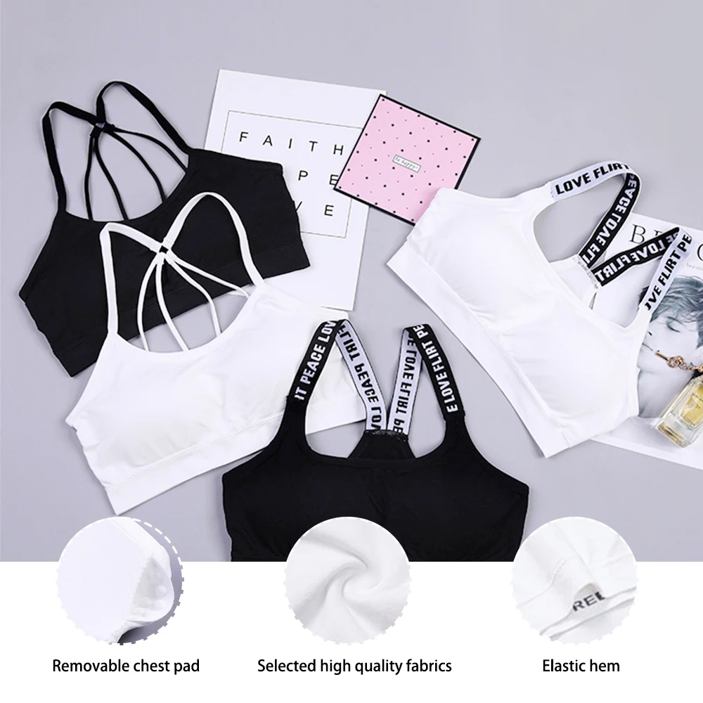 Sexy Women Sports Bra Tops High Impact For Gym Top Fitness Yoga Running Female Pad Sportswear Tank Tops Sport Push Up Bralette
Sexy Women Sports Bra Tops High Impact For Gym Top Fitness Yoga Running Female Pad Sportswear Tank Tops Sport Push Up Bralette