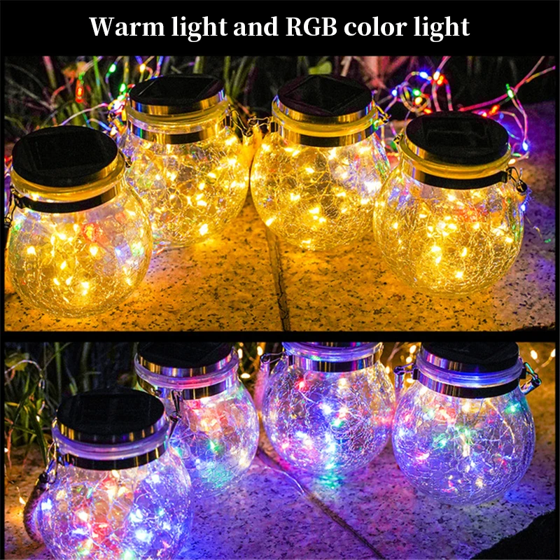 LED Solar Light Outdoor Hanging String Lights Crack Glass Ball Landscape Patio Yard Outdoor Garden Decoration Tree Lamp
LED Solar Light Outdoor Hanging String Lights Crack Glass Ball Landscape Patio Yard Outdoor Garden Decoration Tree Lamp