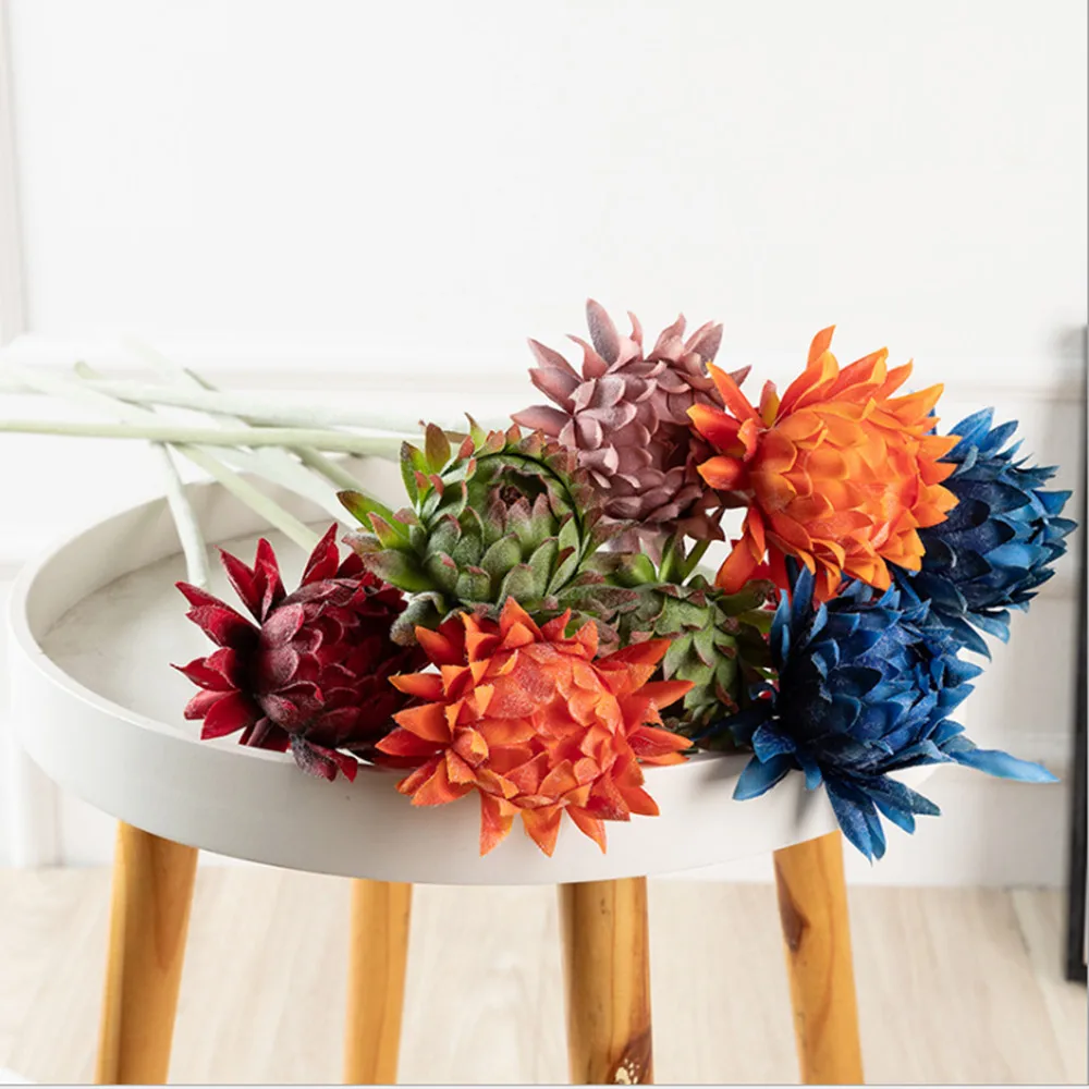 Man-made Single Floor-to-ceiling Flower Wind Thistle Home Living Room Window Display DIY Wedding Hall Setting Decoration Cheap
Man-made Single Floor-to-ceiling Flower Wind Thistle Home Living Room Window Display DIY Wedding Hall Setting Decoration Cheap