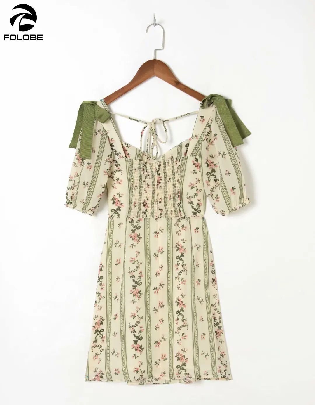 FOLOBE 2021 Summer New Print Dresses Women Square Collar Puff Sleeve Bow Ribbon Backless A-line Dress Female vestidos mujer
FOLOBE 2021 Summer New Print Dresses Women Square Collar Puff Sleeve Bow Ribbon Backless A-line Dress Female vestidos mujer