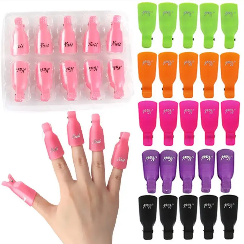 10PCS Plastic Nail Art Soak Off Cap Clips UV Gel Polish Remover Wrap Tool Fluid for Removal of Varnish Manicure Tools
10PCS Plastic Nail Art Soak Off Cap Clips UV Gel Polish Remover Wrap Tool Fluid for Removal of Varnish Manicure Tools