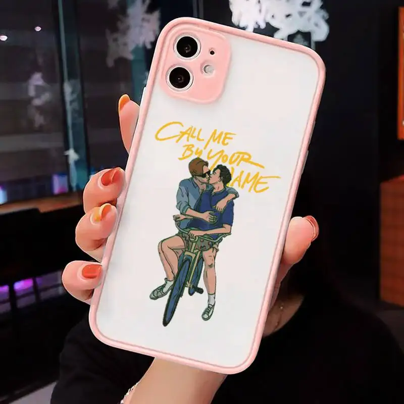 Call me by your name friend Phone Case Matte Transparent for iPhone 7 8 11 12 s mini pro X XS XR MAX Plus cover funda
Call me by your name friend Phone Case Matte Transparent for iPhone 7 8 11 12 s mini pro X XS XR MAX Plus cover funda