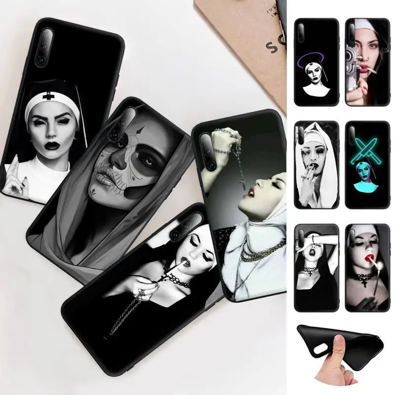 Sister Style Nun Sexy Girl Silicone Mobile Phone Case For Huawei Y6 Y7 Y9 Prime 2019 Y9s Mate 10 20 40 Pro Lite Nova 5t Cover
Sister Style Nun Sexy Girl Silicone Mobile Phone Case For Huawei Y6 Y7 Y9 Prime 2019 Y9s Mate 10 20 40 Pro Lite Nova 5t Cover