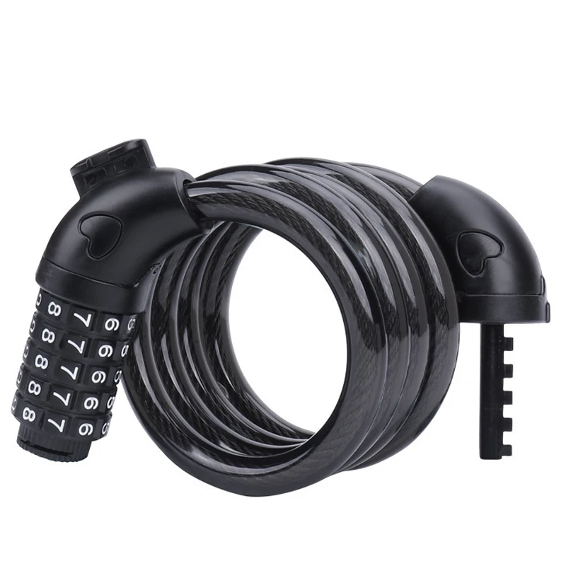 Bicycle Lock 0.6m-1.8m Security Code Lock Mountain Bike Cycling 4-5 Digit Password Combination Steel Cable Locks Anti Theft
Bicycle Lock 0.6m-1.8m Security Code Lock Mountain Bike Cycling 4-5 Digit Password Combination Steel Cable Locks Anti Theft