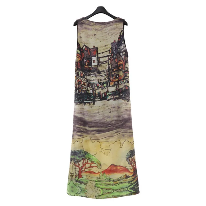 Women Sleeveless Boho Mid-Calf Dress Beach Prom Gown Sundress Sexy Vestidos Party Dresses Large Size Dress 2020
Women Sleeveless Boho Mid-Calf Dress Beach Prom Gown Sundress Sexy Vestidos Party Dresses Large Size Dress 2020