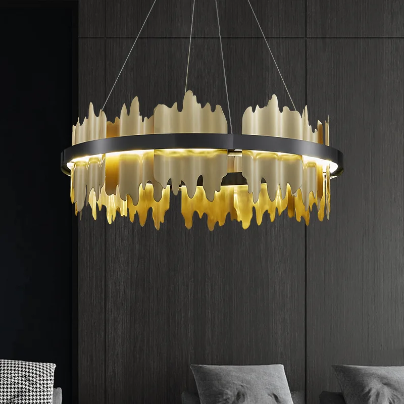 Luxury Copper Led Chandelier Lighting Living Room Bar Restaurant Creative Luminaires Hetel Hall Home Gold Decora Hanging Lamp
Luxury Copper Led Chandelier Lighting Living Room Bar Restaurant Creative Luminaires Hetel Hall Home Gold Decora Hanging Lamp