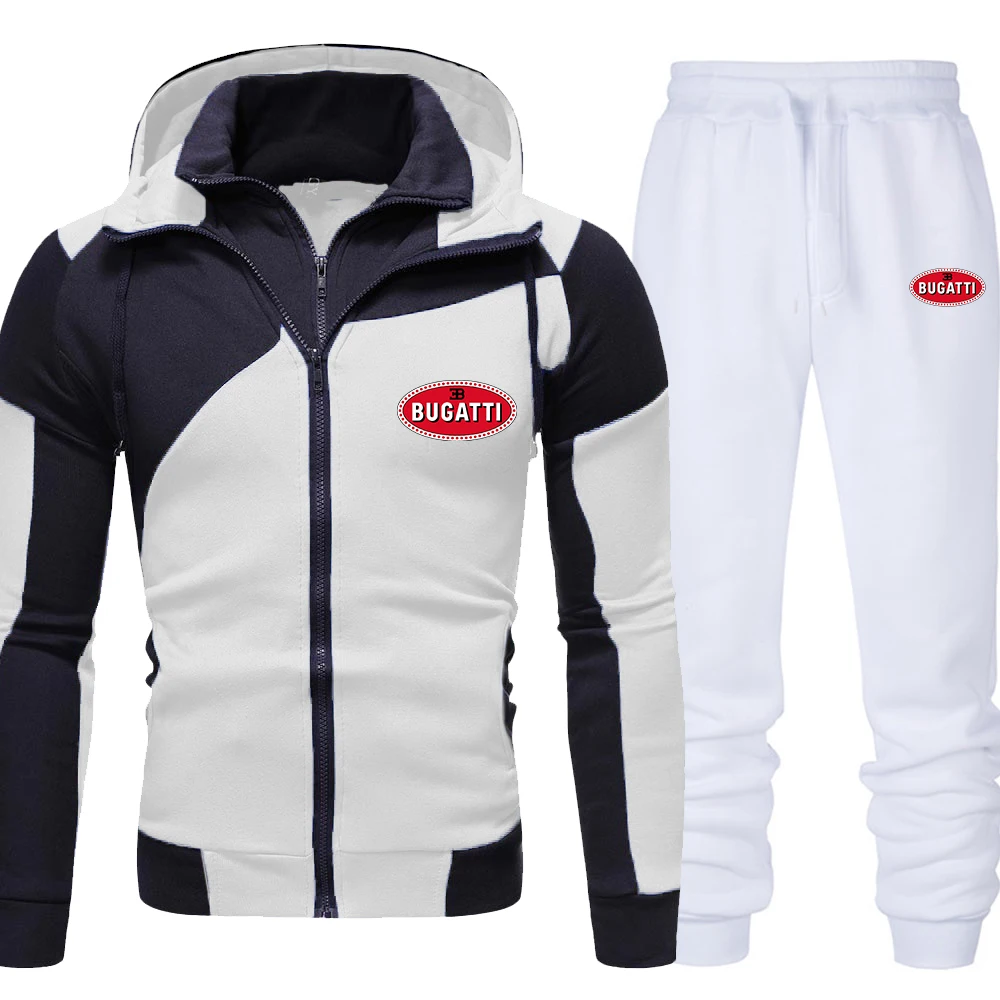 2021New Autumn Winter Men's Women's BUGATTI Car Logo Sweater Suit Fashion Trend Car Cotton Outdoor Sports Jogging Suit
2021New Autumn Winter Men's Women's BUGATTI Car Logo Sweater Suit Fashion Trend Car Cotton Outdoor Sports Jogging Suit