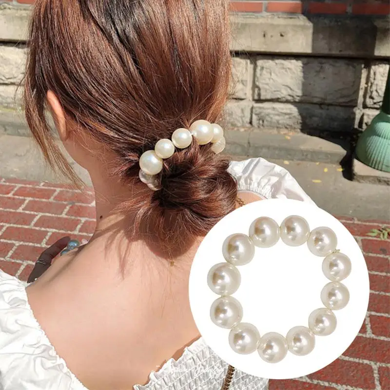 French Romantic Pearl Head Rope Hair Ring Wild Sweet Hair Hoop Fashion Elastic Elastic Bracelet Hair Accessory Ponytail Girl
French Romantic Pearl Head Rope Hair Ring Wild Sweet Hair Hoop Fashion Elastic Elastic Bracelet Hair Accessory Ponytail Girl