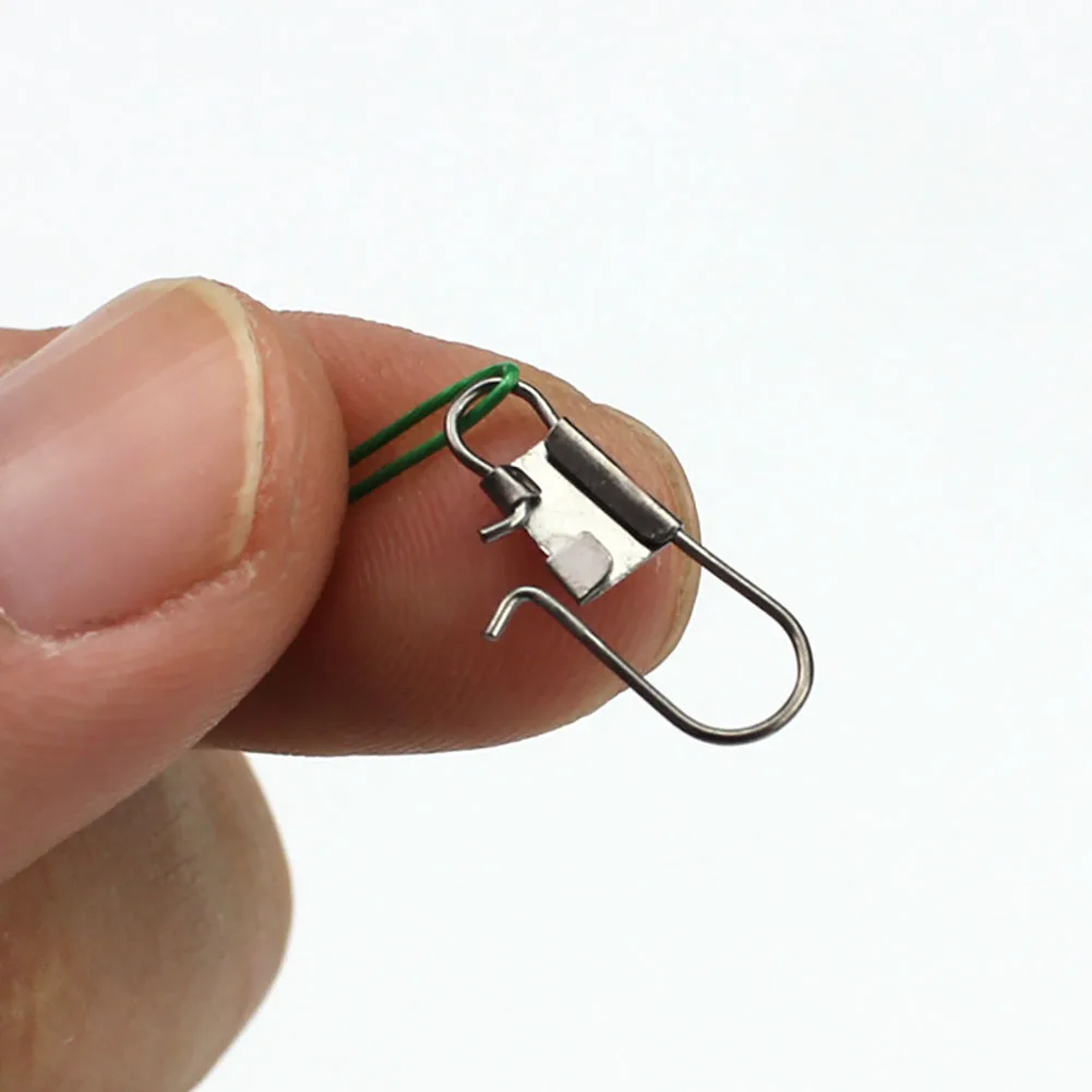 20Pcs Anti-bite Fishing Lead Line Rope Wire Tackle Green Lures With Swivel Accessory Core Leash 15CM-50CM | Спорт и развлечения