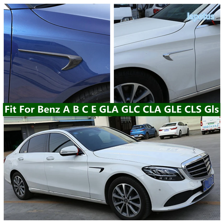 3 Color Car Front Fender Side Air Flow Vent Cover Trim Fit For Mercedes Benz A B C E GLA GLC CLA GLE CLS Gls ABS Accessories
3 Color Car Front Fender Side Air Flow Vent Cover Trim Fit For Mercedes Benz A B C E GLA GLC CLA GLE CLS Gls ABS Accessories