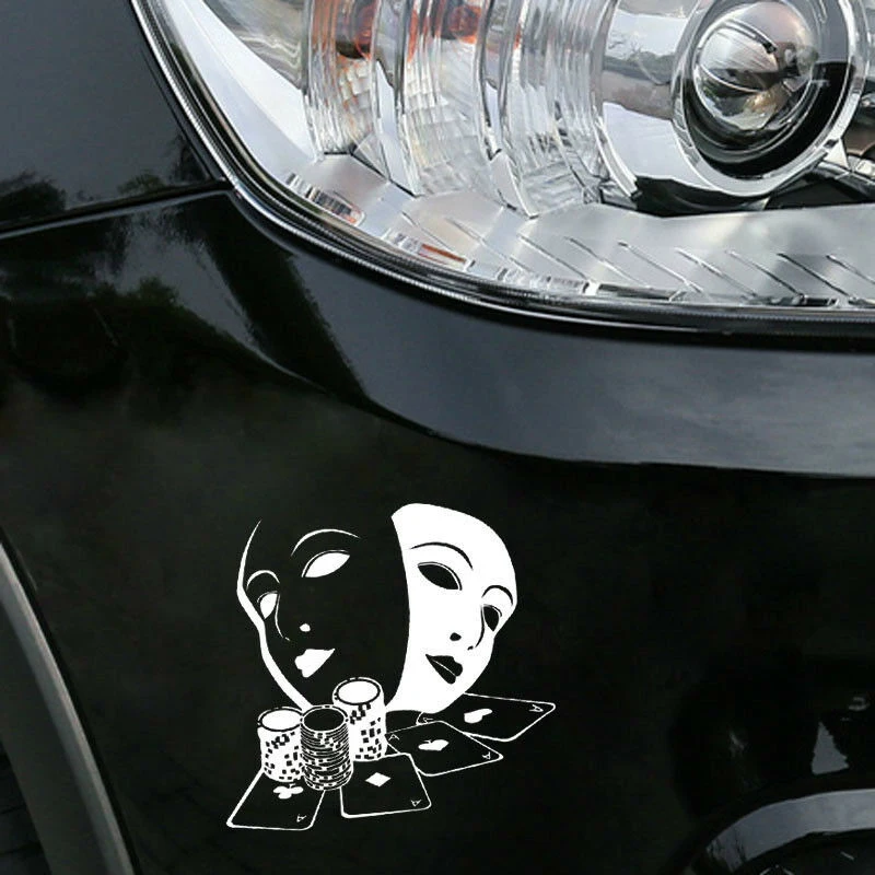 12.5*11cm Handsome And Cool Mask For Auto Car/Window Vinyl Decal Sticker Decals Decor Unique Car Styling
12.5*11cm Handsome And Cool Mask For Auto Car/Window Vinyl Decal Sticker Decals Decor Unique Car Styling