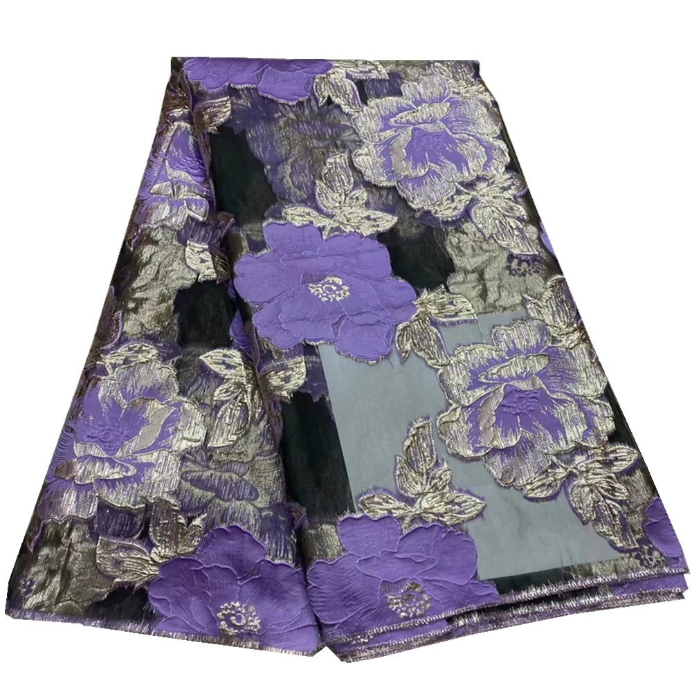 New Autumn purple And Silver Flower Brocade Jacquard Clothing Handmade Fabric Dress YY-130
New Autumn purple And Silver Flower Brocade Jacquard Clothing Handmade Fabric Dress YY-130