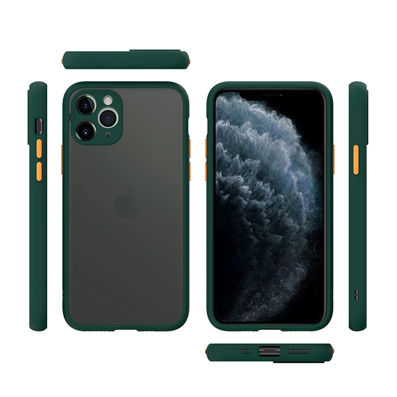 Camera Protection Bumper Phone Cases For iPhone 11 Pro Max XR XS Max 6 7 8 Plus Matte Translucent Back Cover for iPhone 12 Mini
Camera Protection Bumper Phone Cases For iPhone 11 Pro Max XR XS Max 6 7 8 Plus Matte Translucent Back Cover for iPhone 12 Mini