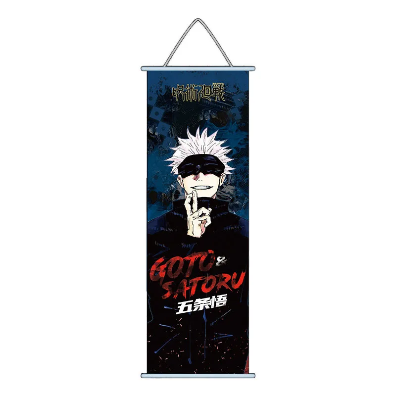Anime Jujutsu Kaisen Hanging Painting Yuji Itadori Gojo Satoru Wall Poster Home Decoration
Anime Jujutsu Kaisen Hanging Painting Yuji Itadori Gojo Satoru Wall Poster Home Decoration