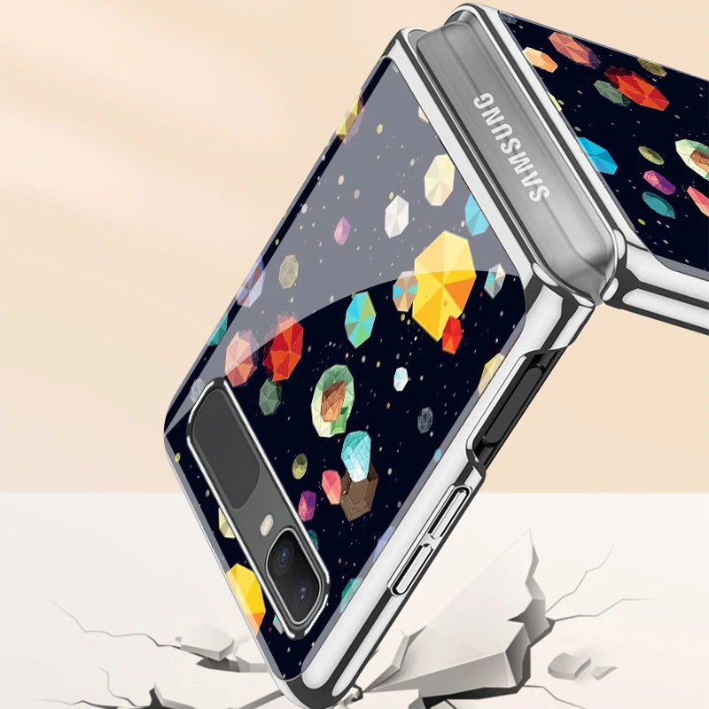 2021 New Colorful Starry Sky Tempered Glass Phone Case for Samsung Galaxy Z Fold 2 W21 Z Flip F7000 5G Protective Back Cover
2021 New Colorful Starry Sky Tempered Glass Phone Case for Samsung Galaxy Z Fold 2 W21 Z Flip F7000 5G Protective Back Cover