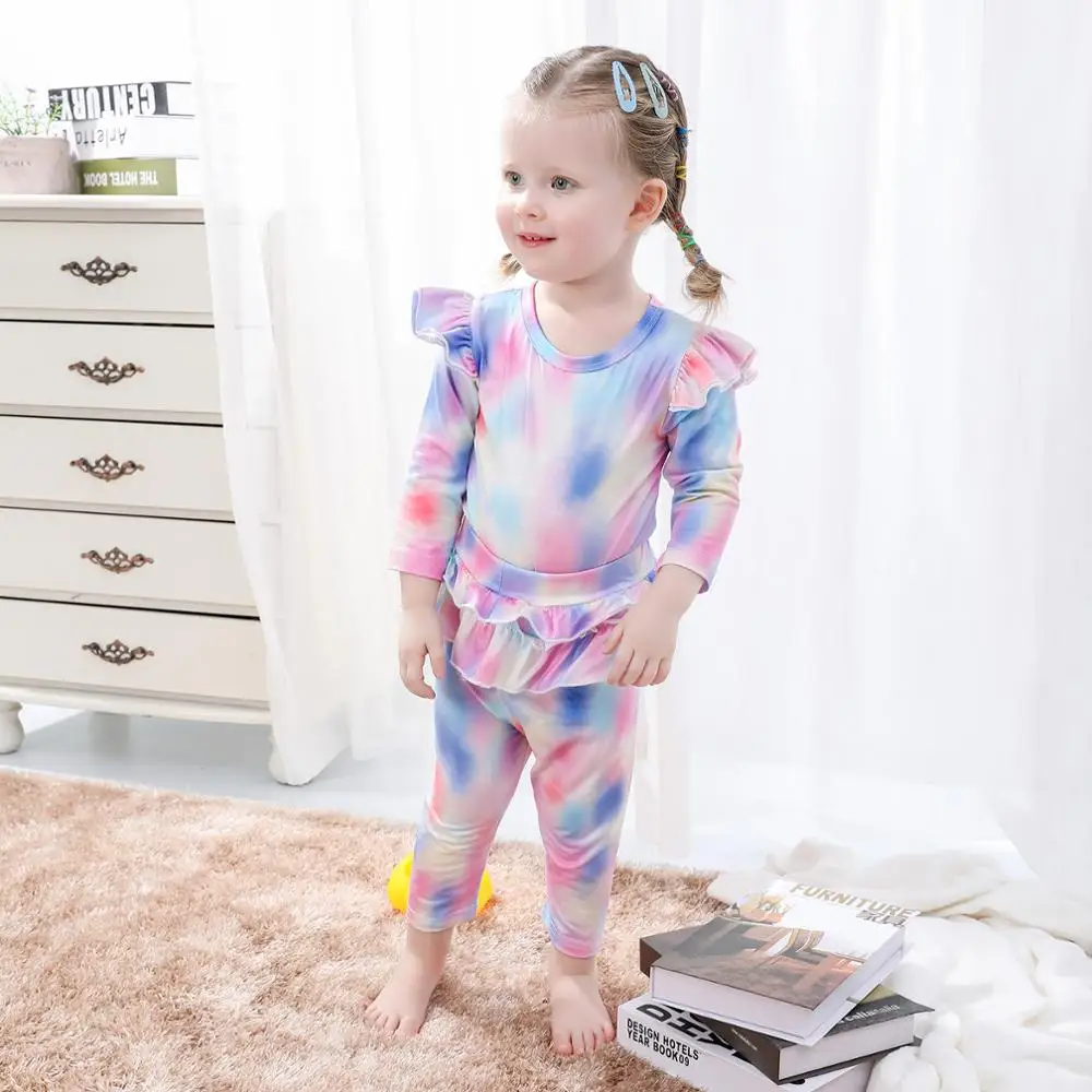 Newborn Baby Girl Clothes Tie Dye Outfits Ruffle Long Sleeve Romper Tops Infant Pajama Homewear Pants Set
Newborn Baby Girl Clothes Tie Dye Outfits Ruffle Long Sleeve Romper Tops Infant Pajama Homewear Pants Set
