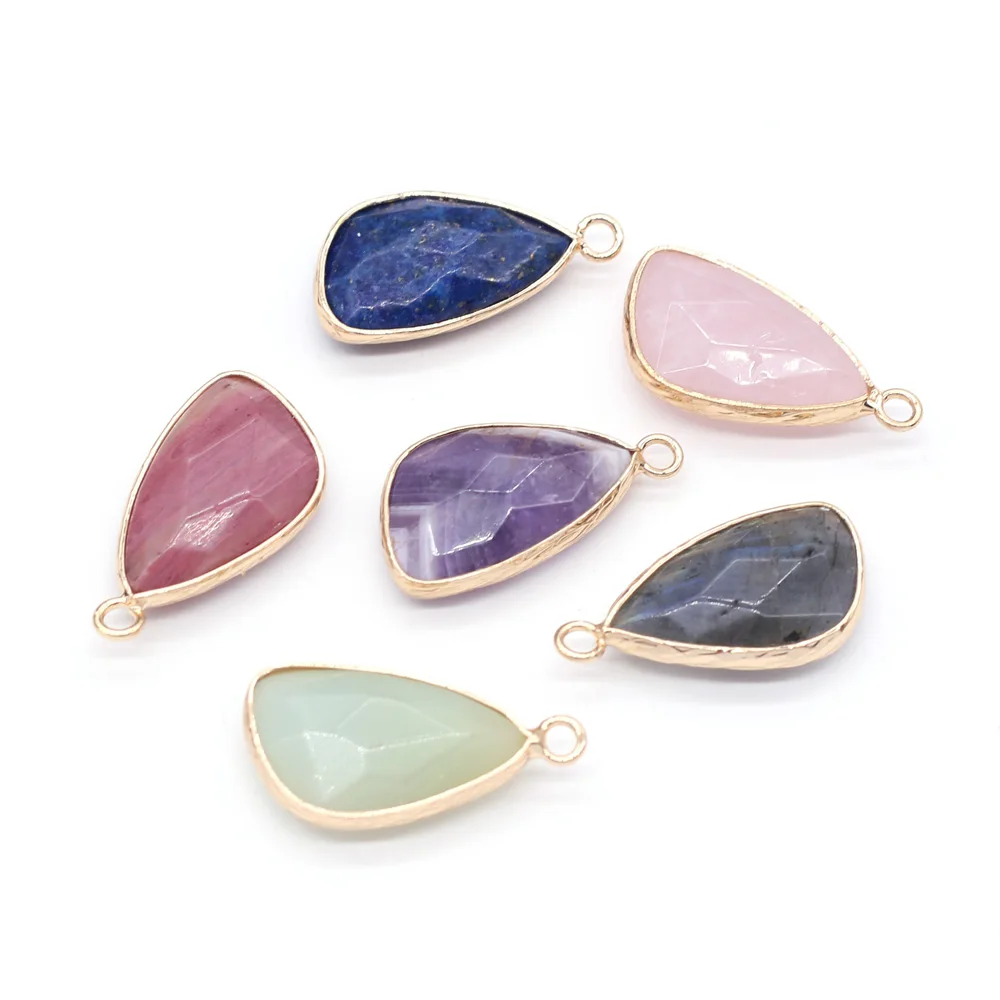 Natural Stone Pendant Oblique Water Drop Shape Mix Color Exquisite Charms For Jewelry Making DIY Bracelet Necklace Accessories
Natural Stone Pendant Oblique Water Drop Shape Mix Color Exquisite Charms For Jewelry Making DIY Bracelet Necklace Accessories