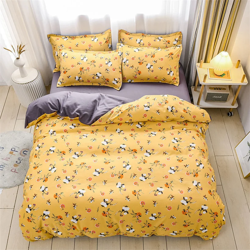 Floral Printed Bedding Set Home 3/4pcs High Quailty Soft Breathable Duvet Cover Bed Linen Bedsheet Pillow Case Nordic Bed Cover
Floral Printed Bedding Set Home 3/4pcs High Quailty Soft Breathable Duvet Cover Bed Linen Bedsheet Pillow Case Nordic Bed Cover