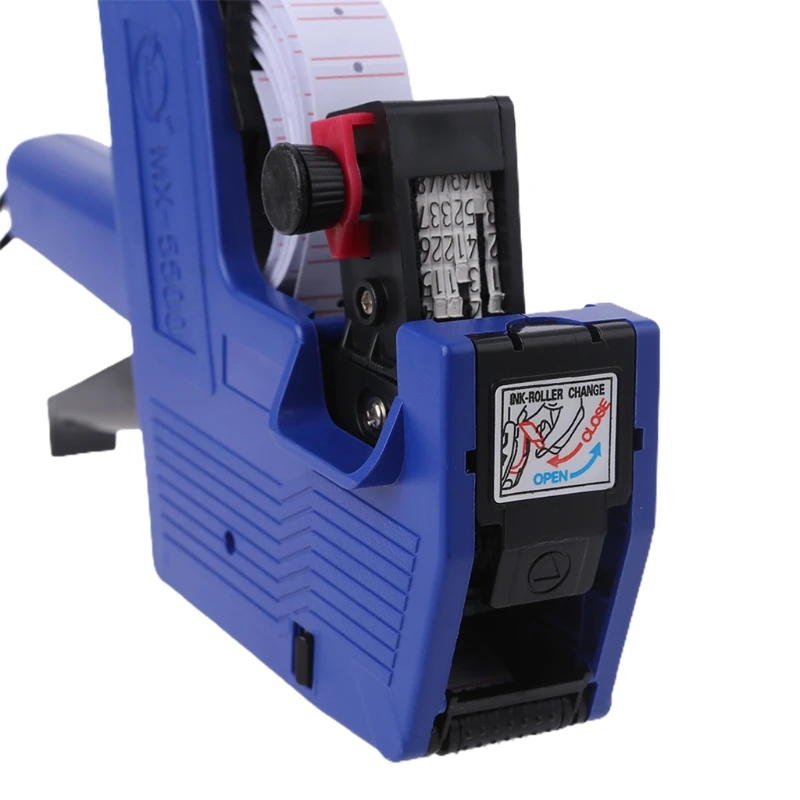 MX5500 Price Tag Labeller Single Line Price Marking Machine Numerical Tag Labeller for supermarket Shopping Mall
MX5500 Price Tag Labeller Single Line Price Marking Machine Numerical Tag Labeller for supermarket Shopping Mall