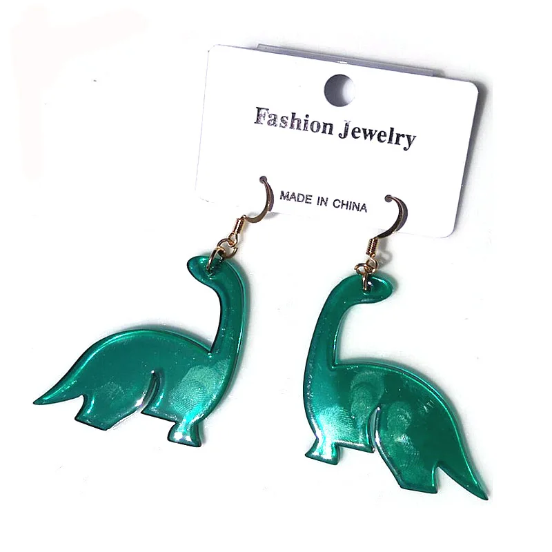 Cute Cartoon Women Acrylic Earrings Geometric Transparent Dinosaur Pendant Casual Party Animal Ear Stud Jewelry
Cute Cartoon Women Acrylic Earrings Geometric Transparent Dinosaur Pendant Casual Party Animal Ear Stud Jewelry
