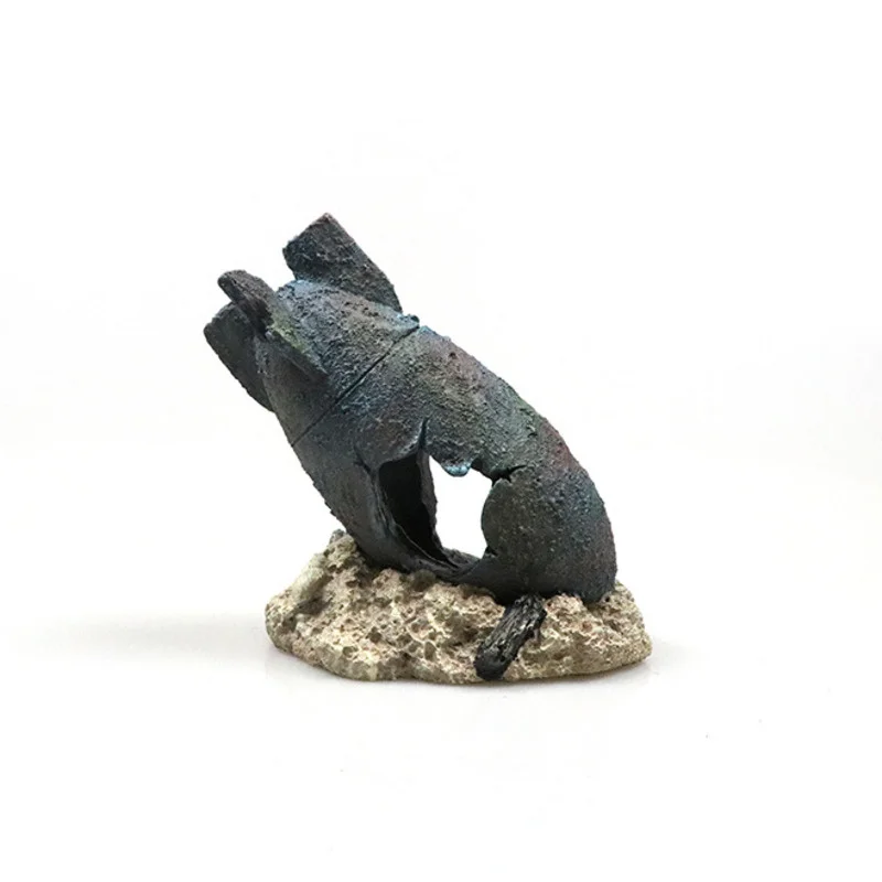 Aquarium Decoration Artificial Missile Wreckageornaments Fish Tank Landscaping Resin Crafts Aquascape Decor Aquarium Accessories
Aquarium Decoration Artificial Missile Wreckageornaments Fish Tank Landscaping Resin Crafts Aquascape Decor Aquarium Accessories