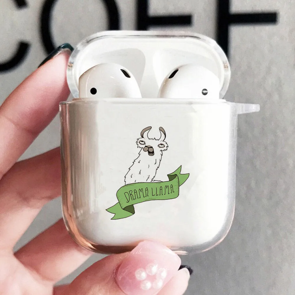 Funny Drama Llama printed TPU Case For AirPods 1 2 Wireless Bluetooth Case For Air Pods Earphone Accessories Charging Box
Funny Drama Llama printed TPU Case For AirPods 1 2 Wireless Bluetooth Case For Air Pods Earphone Accessories Charging Box