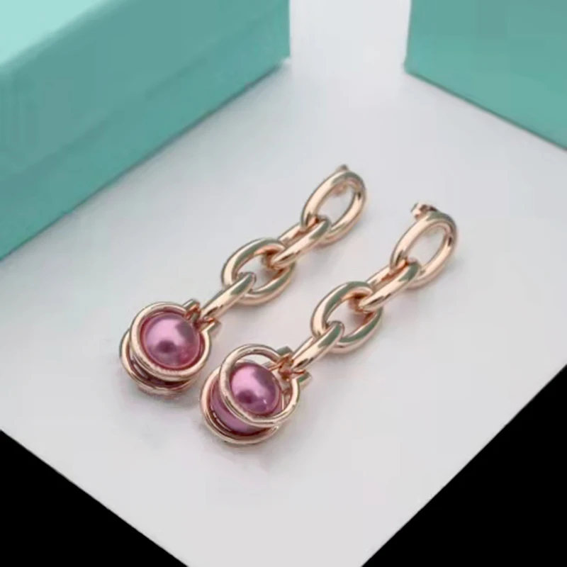 New York Fashion Style Joint Pearl Earrings S925 Sterling silver Jewelry Original Luxury brands Logo Valentine's Day gift
New York Fashion Style Joint Pearl Earrings S925 Sterling silver Jewelry Original Luxury brands Logo Valentine's Day gift