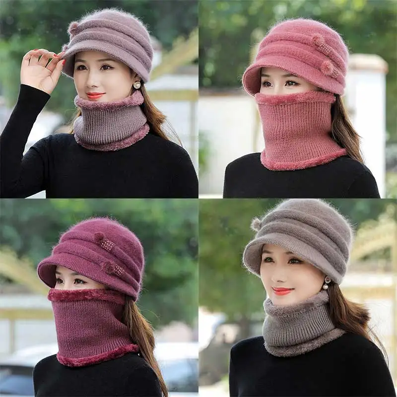 New Women Winter Hat Keep Warm Cap Add Fur Lined Hat Warm Fashion Hat For Women Casual Rabbit Fur Knitted Bucket Hat No Scarf
New Women Winter Hat Keep Warm Cap Add Fur Lined Hat Warm Fashion Hat For Women Casual Rabbit Fur Knitted Bucket Hat No Scarf