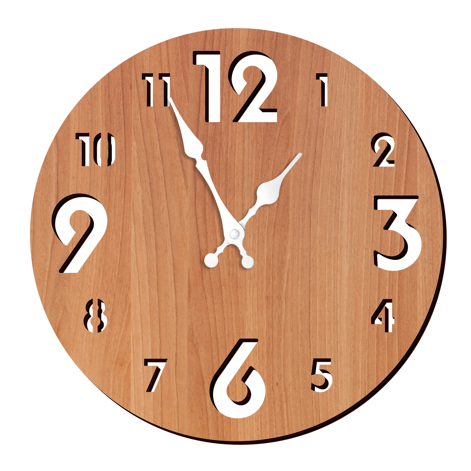 Solid Wood Design Wall Clock Decorative 20/25/30/35cm Minimalist Silent Wooden Wall Clock for Living Room Home Decor Wall Clock 
Solid Wood Design Wall Clock Decorative 20/25/30/35cm Minimalist Silent Wooden Wall Clock for Living Room Home Decor Wall Clock