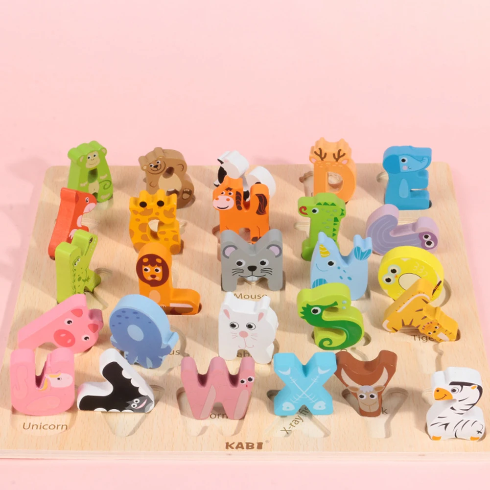 Wooden Building Block Splicing Toys Cartoon Animal Alphabet Hand Grab Board Toy Children Kids Funny Early Educational Toys Gift
Wooden Building Block Splicing Toys Cartoon Animal Alphabet Hand Grab Board Toy Children Kids Funny Early Educational Toys Gift