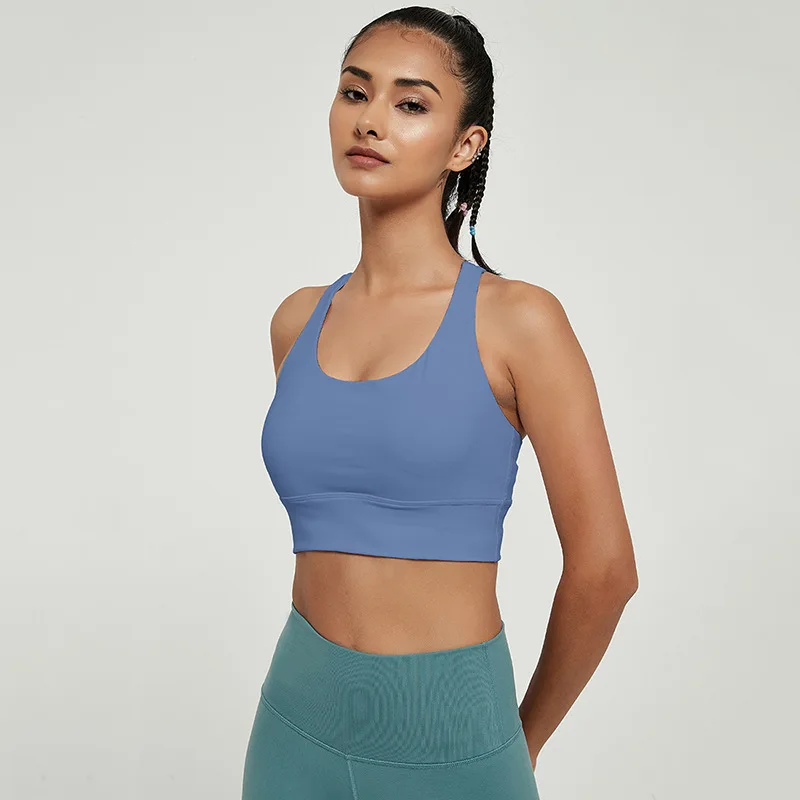 2021 Women's Sports Underwear Summer Pure Color Crop Top Double Shoulder Strap Sport Bra Yoga Vest Beauty Back Fitness Jogging
2021 Women's Sports Underwear Summer Pure Color Crop Top Double Shoulder Strap Sport Bra Yoga Vest Beauty Back Fitness Jogging