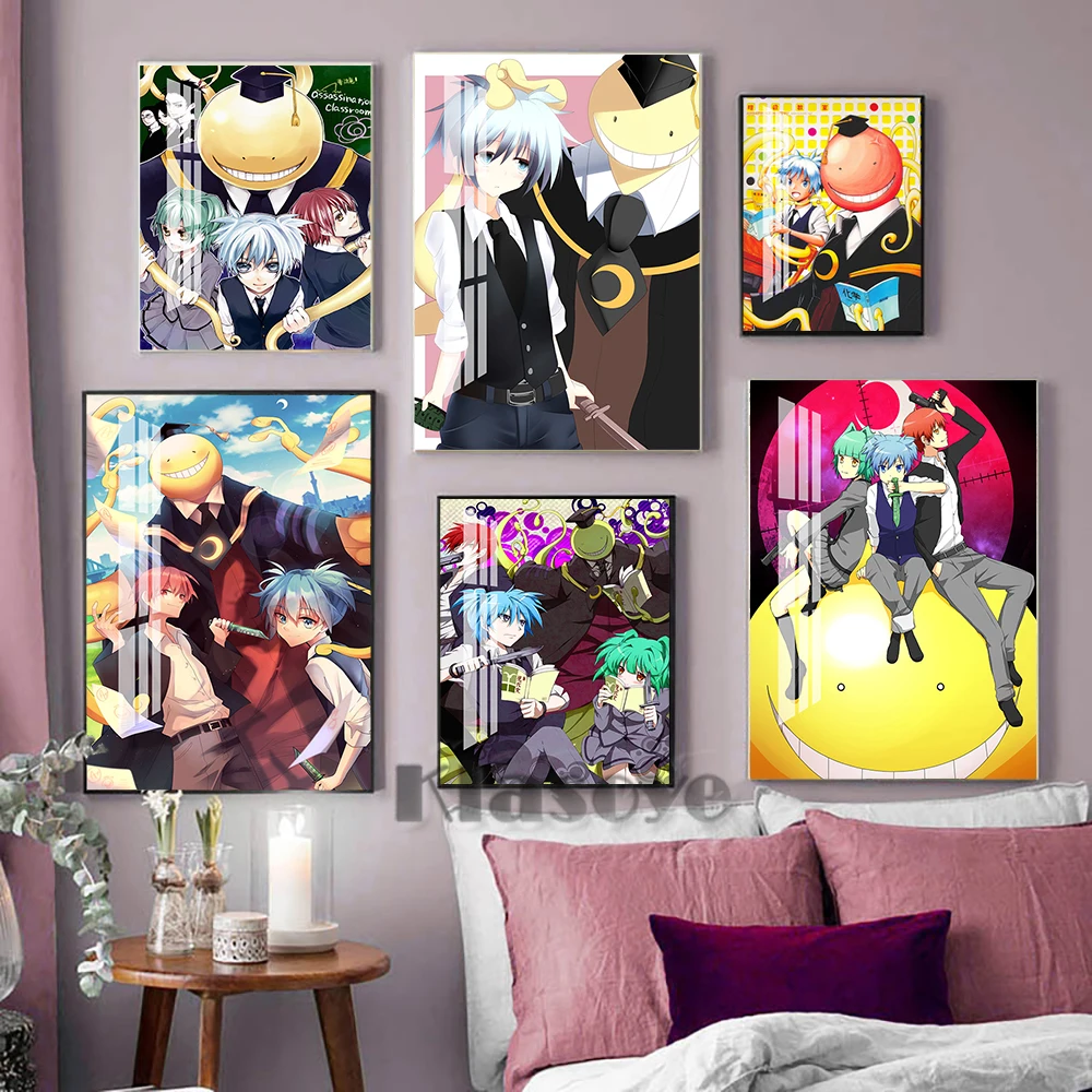 Assassination Classroom Hot Cartoon Manga Poster Japan Anime Prints Art Canvas Painting Kids Gift Children Room Wall Home Decor
Assassination Classroom Hot Cartoon Manga Poster Japan Anime Prints Art Canvas Painting Kids Gift Children Room Wall Home Decor