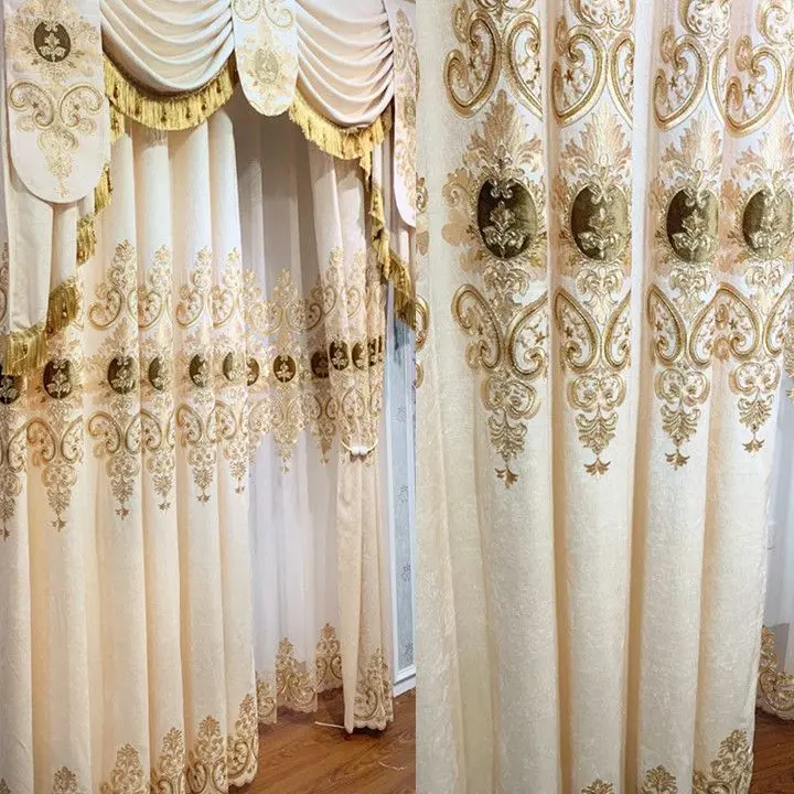 Luxury European Curtains for Living Room Velvet Curtains Sheer Gold Print High Shading Window Curtains for Dining Room Bedroom
Luxury European Curtains for Living Room Velvet Curtains Sheer Gold Print High Shading Window Curtains for Dining Room Bedroom