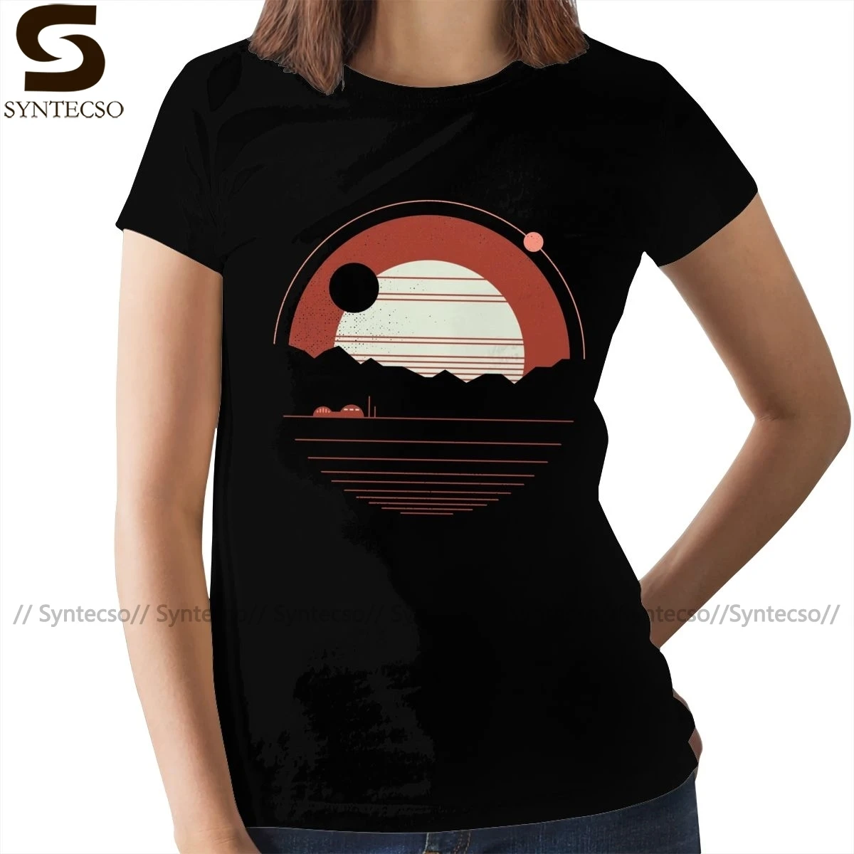 Футболка женская с принтом планеты, хлопок, Повседневная рубашка с коротким рукавом, большие размеры, серого цвета
Футболка женская с принтом планеты, хлопок, Повседневная рубашка с коротким рукавом, большие размеры, серого цвета