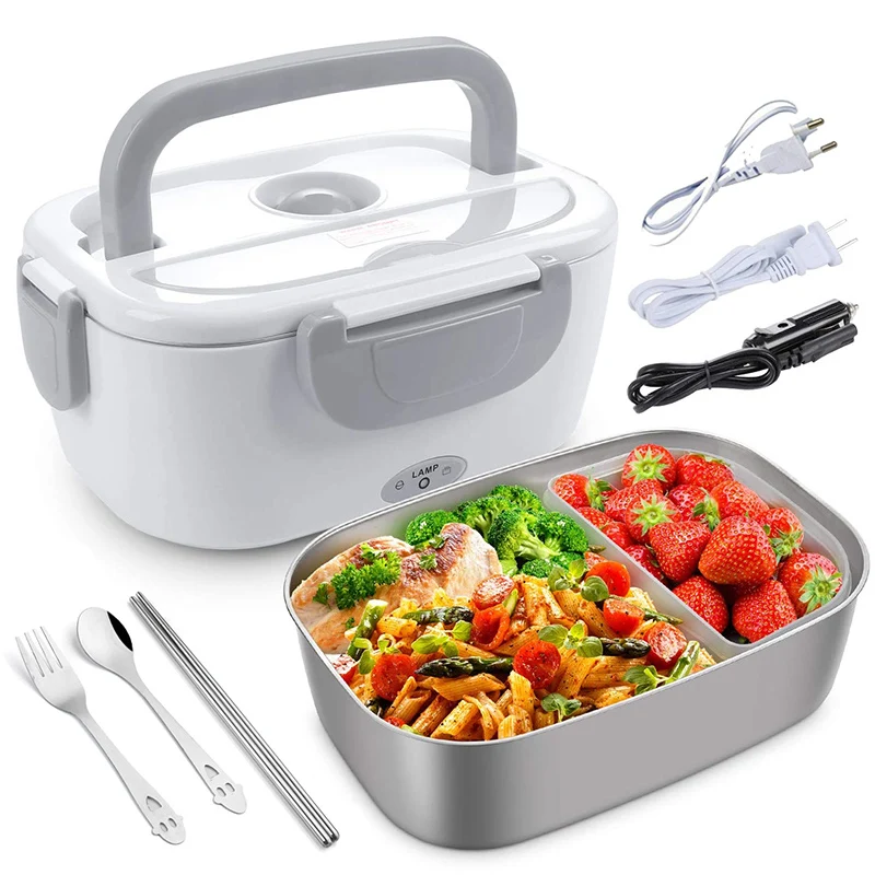 Electric Lunch Box Food Heater Warmer Container Stainless Steel Travel Car Work Heating Bento Box 12V 24V Car Plug
Electric Lunch Box Food Heater Warmer Container Stainless Steel Travel Car Work Heating Bento Box 12V 24V Car Plug