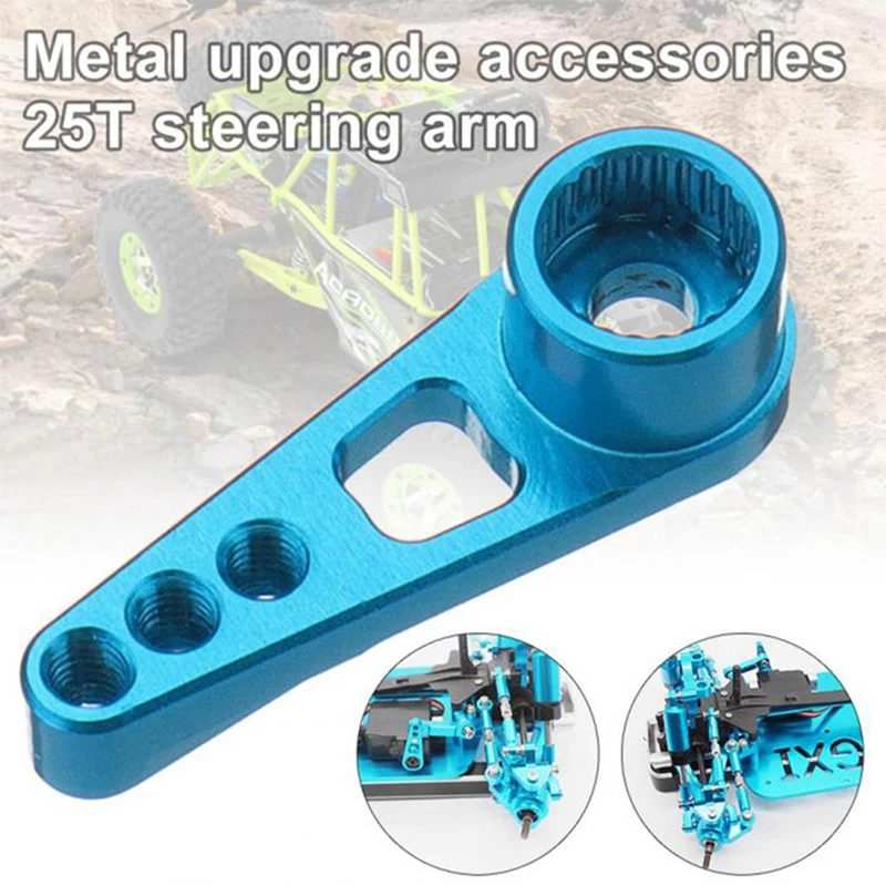 2 Pcs 25T Servo Arm Horn for Wltoys A949 A959-B A969 A979 K929 RC Car Parts,Grey & Blue
2 Pcs 25T Servo Arm Horn for Wltoys A949 A959-B A969 A979 K929 RC Car Parts,Grey & Blue