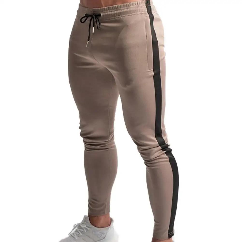 Track Pants Trousers Side Striped Men Jogger Fitness Pants Drawstring Skinny Sweatpants Long Trousers Fitness Workout Sweatpants
Track Pants Trousers Side Striped Men Jogger Fitness Pants Drawstring Skinny Sweatpants Long Trousers Fitness Workout Sweatpants