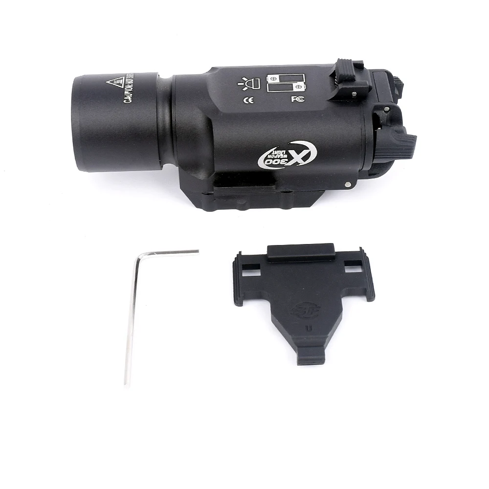 Tactical Airsoft Arma X300 Flashlight LED Weapon Light Softair Military Shooting Hunting Rifle Gun Lamp Pistol Light
Tactical Airsoft Arma X300 Flashlight LED Weapon Light Softair Military Shooting Hunting Rifle Gun Lamp Pistol Light