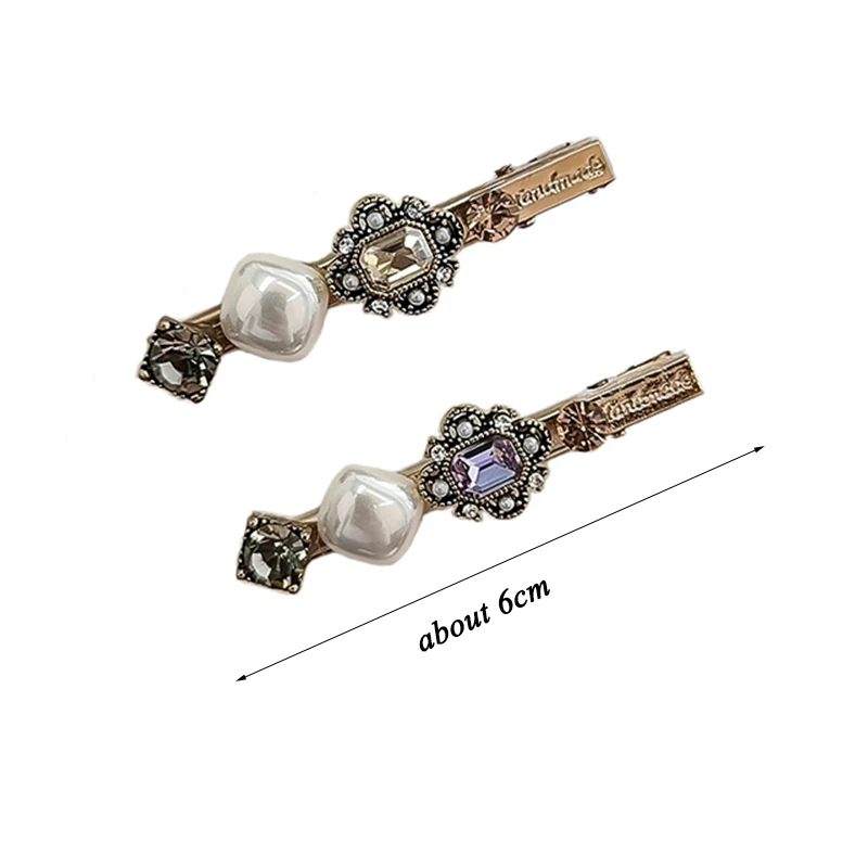 Korean Crystal Hair Clip Baroque Style Pearl Alligator Clip Hair Jewelry Bangs Hairpins
Korean Crystal Hair Clip Baroque Style Pearl Alligator Clip Hair Jewelry Bangs Hairpins
