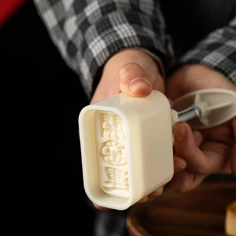 Mooncake Mold Cookie Cutter with Stamps Hand Press Green Bean Pastry Mould DIY 23GB
Mooncake Mold Cookie Cutter with Stamps Hand Press Green Bean Pastry Mould DIY 23GB