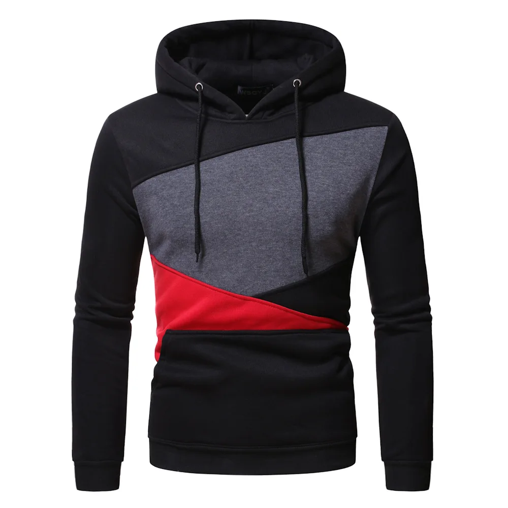 European Style Wholesale Fashion Men Sport Gym Slim Fit 2 Color Patchwork Pullover Hoodies
European Style Wholesale Fashion Men Sport Gym Slim Fit 2 Color Patchwork Pullover Hoodies