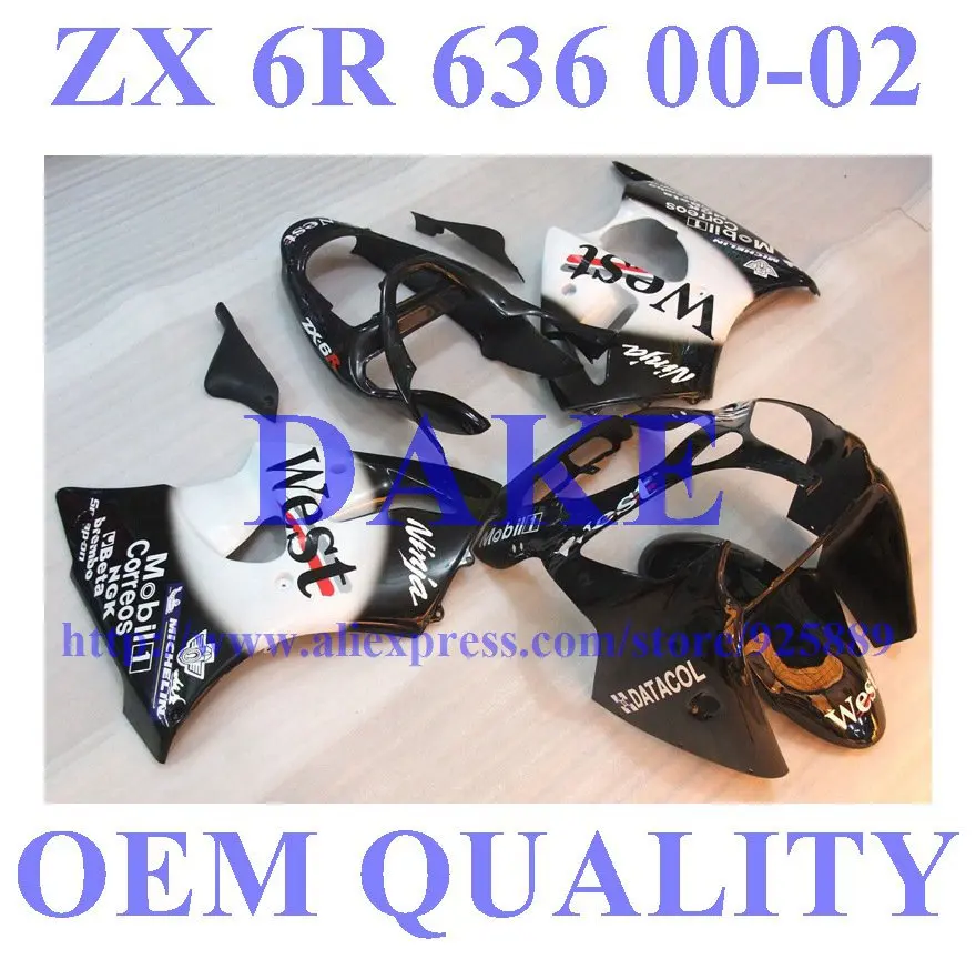 WEST Fairings FOR ZX 6R 636 00 01 02 Tim ZX6R 2000 2001 2002 ZX 6R 00 01 02 Fairing Kit XZQQ
WEST Fairings FOR ZX 6R 636 00 01 02 Tim ZX6R 2000 2001 2002 ZX 6R 00 01 02 Fairing Kit XZQQ