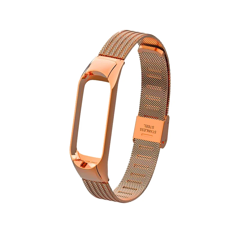 Новейший наручный ремешок Mi Band 5 нержавеющая сталь без винтов для Xiaomi 3 браслет