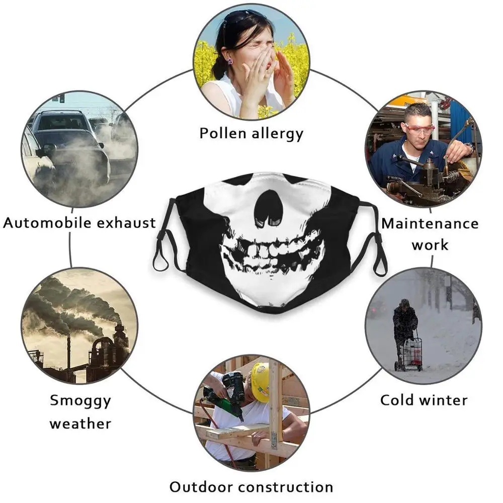 138 Mask Fashion Print Reusable Funny Pm2.5 Filter Mouth Face Mask Fiend Club Rock Horror Punk Classic Skeleton
138 Mask Fashion Print Reusable Funny Pm2.5 Filter Mouth Face Mask Fiend Club Rock Horror Punk Classic Skeleton