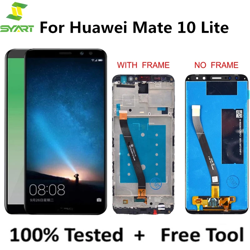 ЖК-экран для Huawei Mate 10 Lite, сменный ЖК-экран для Huawei Nova 2i, Honor 9i, дисплей с сенсорным экраном и дигитайзером в сборе
ЖК-экран для Huawei Mate 10 Lite, сменный ЖК-экран для Huawei Nova 2i, Honor 9i, дисплей с сенсорным экраном и дигитайзером в сборе